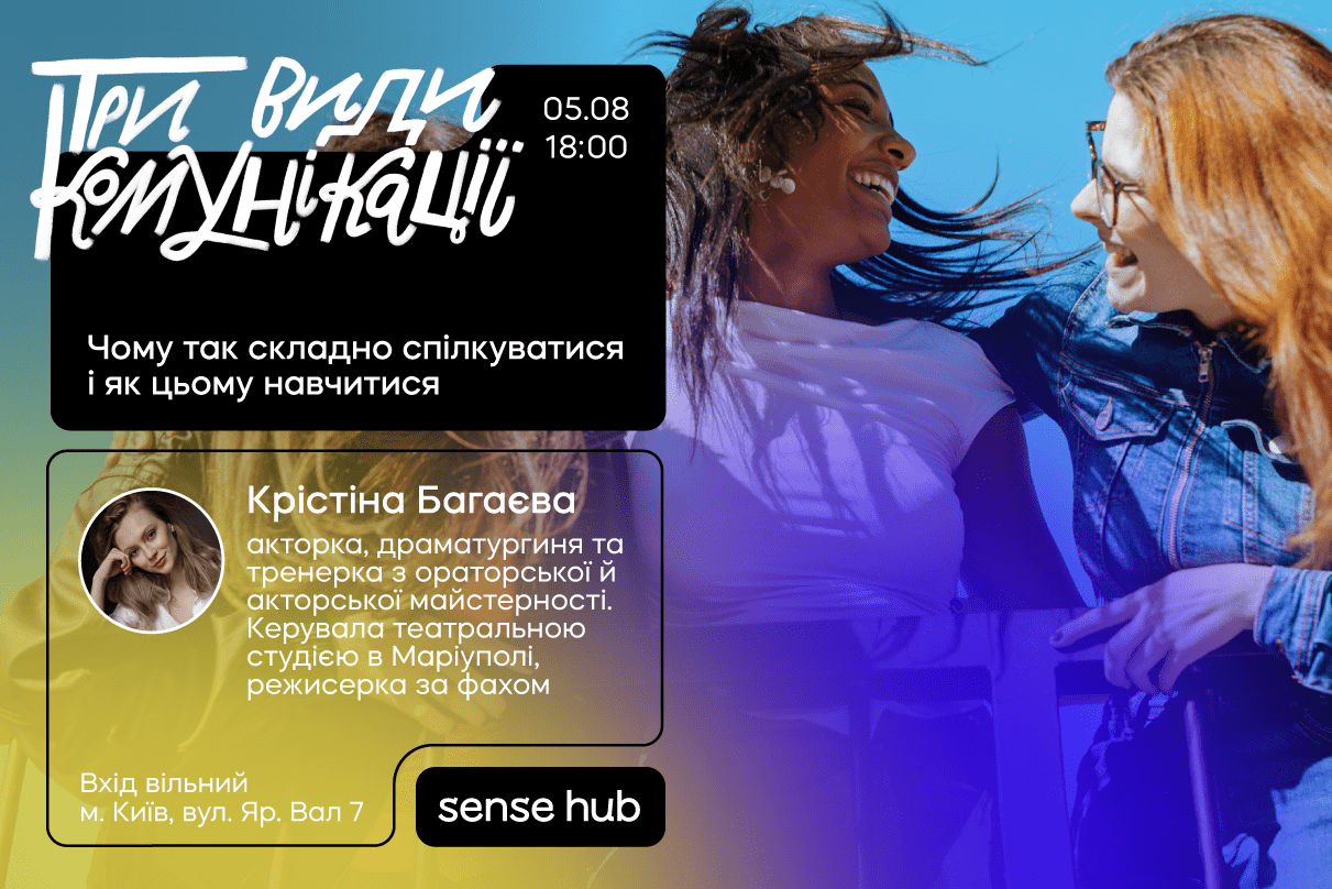 Три види комунікації